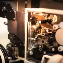 Loading a Panavision Platinum