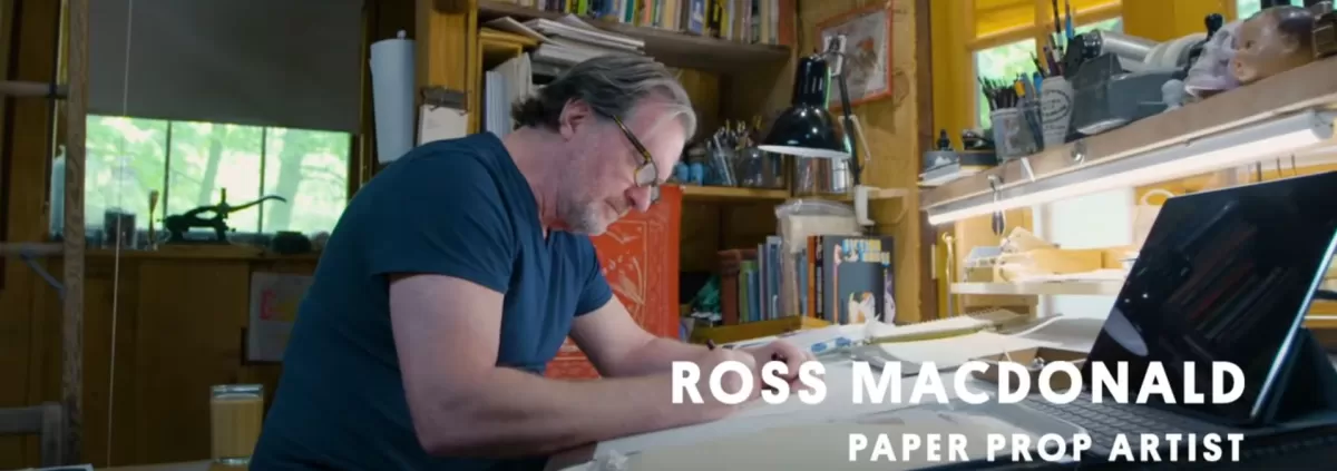 Propmaker Ross McDonald