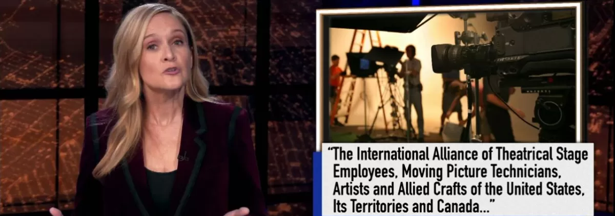 Full Frontal with Samantha Bee What The IATSE Strike Means For TV and Film